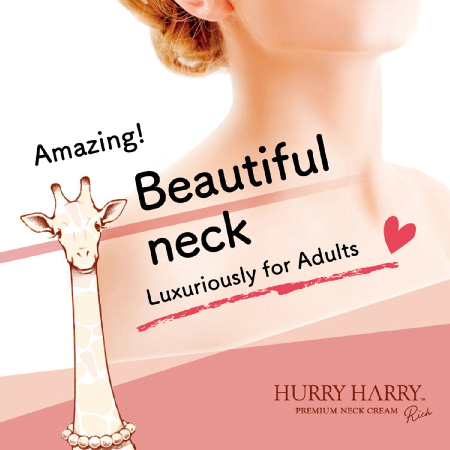 HURRY HARRY PREMIUM NECK CREAM RICH 40g