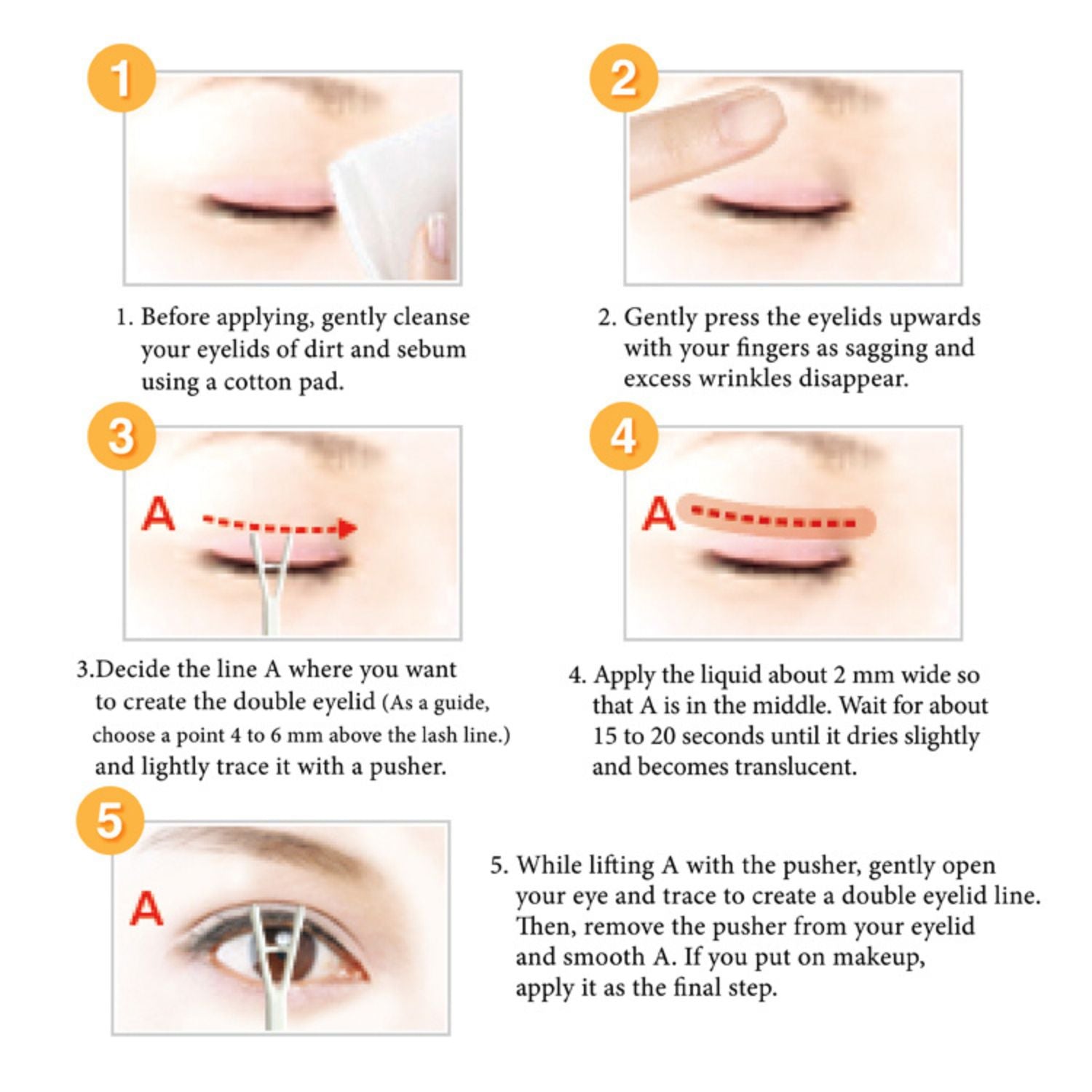 HURRY HARRY PREMIUM DOUBLE EYELID MAKER 5ml