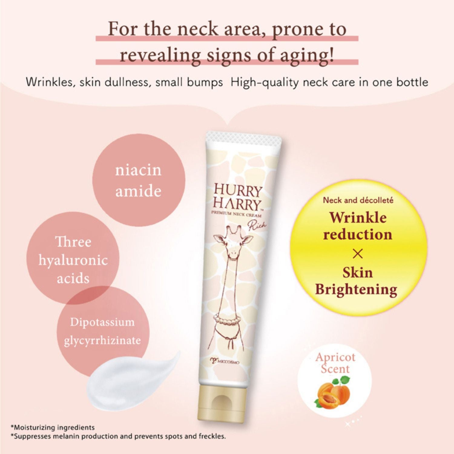 HURRY HARRY PREMIUM NECK CREAM RICH 40g